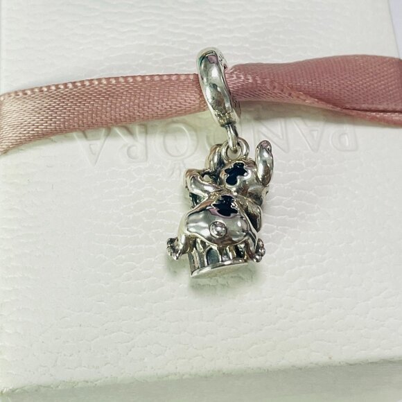 Pandora Disney Park Stitch & Castle Dangle Charm - Picture 4 of 4